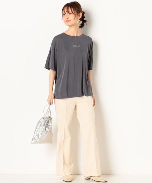 archives（アルシーヴ）の「サンドウォッシュロゴT（Tシャツ/カットソー・レディース・オフホワイト/グリーン/チャコールグレー/レッド系その他・MEDIUM）」の20枚目の写真