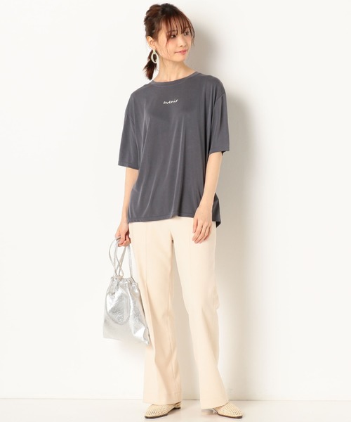 archives（アルシーヴ）の「サンドウォッシュロゴT（Tシャツ/カットソー・レディース・オフホワイト/グリーン/チャコールグレー/レッド系その他・MEDIUM）」の21枚目の写真