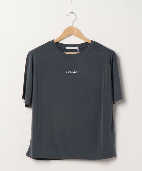 archives（アルシーヴ）の「サンドウォッシュロゴT（Tシャツ/カットソー・レディース・オフホワイト/グリーン/チャコールグレー/レッド系その他・MEDIUM）」の8枚目の写真