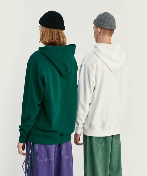 INFLATION(インフレーション)の「INFLATION(インフレーション)プルオーバーパーカー(パーカー・メンズ・ブルー/グリーン/オレンジ/ホワイト/ブラック・L/M/S/XL)」の21枚目の写真