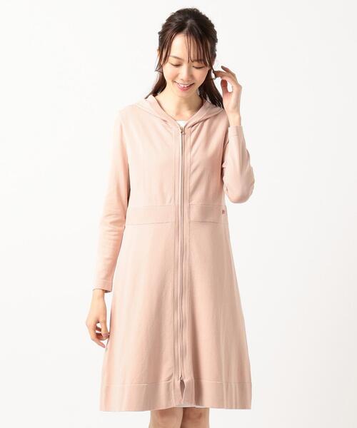 トッカ 洗える WHALE ニットロングカーディガン パーカー リボン 20SS TOCCA(トッカ)の「【洗える!】WHALE ロングカーディガン