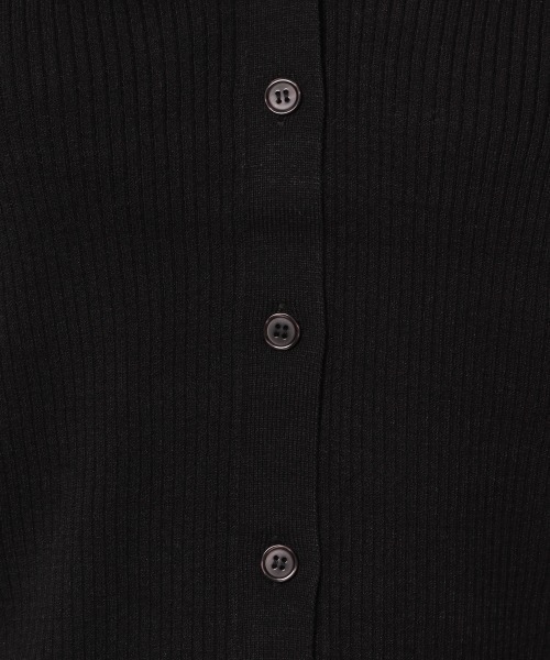 PAGEBOY（ページボーイ）の「リブVネックカーデ（カーディガン/ボレロ・レディース・オフホワイト/ブラック/ブラウン/ブルー系その他・FREE）」の15枚目の写真