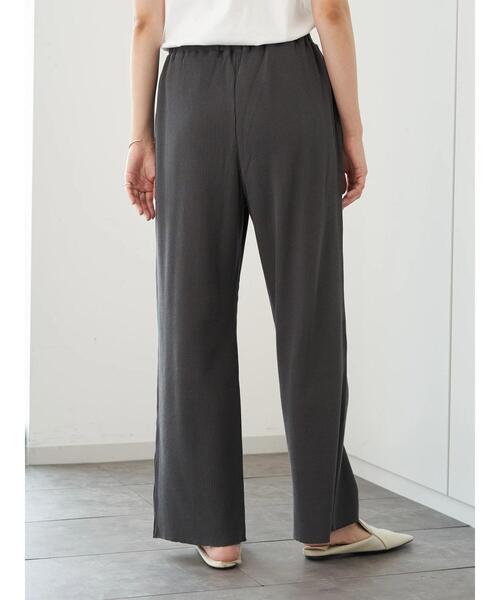 AMERICAN HOLIC(アメリカンホリック)の「ラクラクワッフルワイドパンツ *(その他パンツ・レディース・チャコールグレー/ベージュ系その他2・M/L)」の20枚目の写真