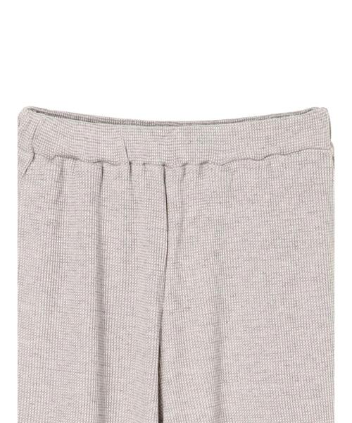 AMERICAN HOLIC(アメリカンホリック)の「ラクラクワッフルワイドパンツ *(その他パンツ・レディース・チャコールグレー/ベージュ系その他2・M/L)」の9枚目の写真