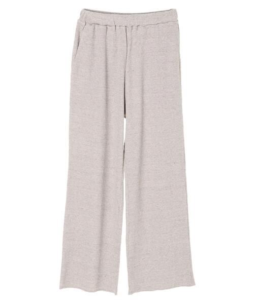 AMERICAN HOLIC(アメリカンホリック)の「ラクラクワッフルワイドパンツ *(その他パンツ・レディース・チャコールグレー/ベージュ系その他2・M/L)」の13枚目の写真