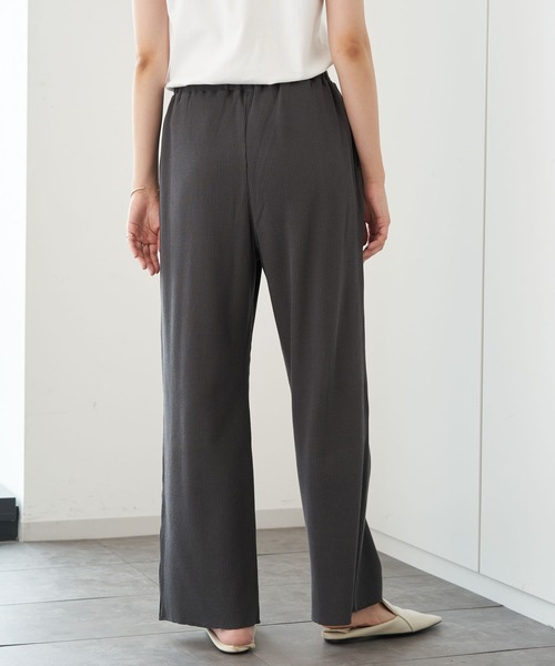 AMERICAN HOLIC(アメリカンホリック)の「ラクラクワッフルワイドパンツ *(その他パンツ・レディース・チャコールグレー/ベージュ系その他2・M/L)」の15枚目の写真