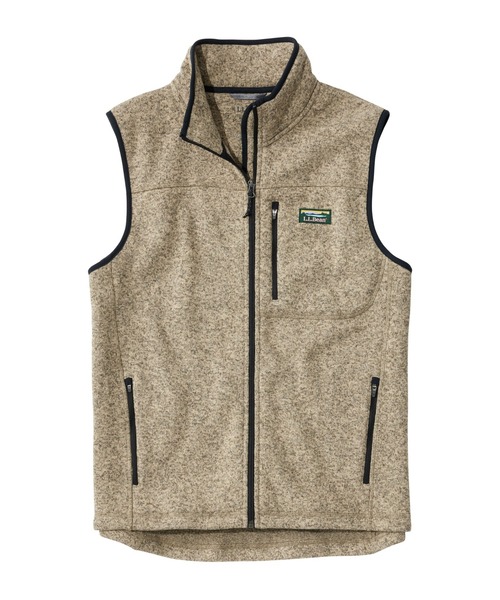 L.L.Bean（エルエルビーン）の「エル・エル・ビーン・セーター・フリース・ベスト 米国フィット・レギュラー（ベスト・メンズ・ネイビー/ヘザーグレー/ブルー系その他/ヘザーチャコール/グリーン系その他/ダークオリーブ/ブルー/ブラウン系・SMALL/MEDIUM/LARGE）」の4枚目の写真