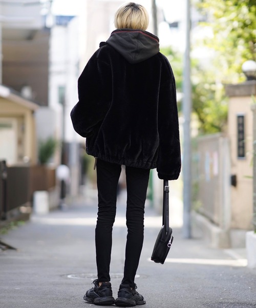 DEVICE（デバイス）の「レザータッチ スクエア ミニショルダーバッグ（ショルダーバッグ・メンズ・ブラック・FREE）」の7枚目の写真