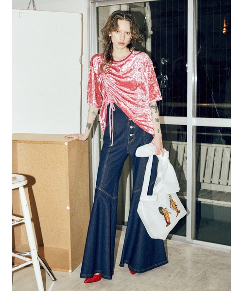 PAMEO POSE（パメオポーズ）の「Water Flow Top（Tシャツ