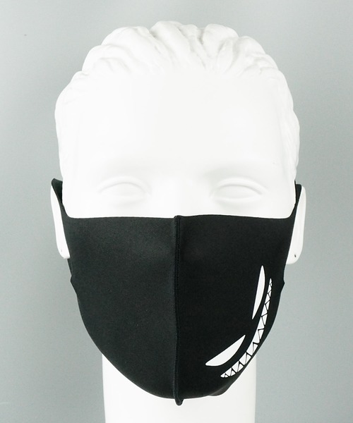 SBG（エスビー）の「ゴースト モチーフ プリント ウレタン マスク / SBG（マスク・レディース・ブラック・S/M/L）」の2枚目の写真
