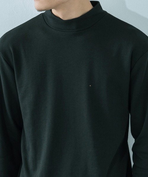 Ressaca(レサーカ)の「スムースハイネック 長袖 カットソー(Tシャツ/カットソー・メンズ・ホワイト/ブラック/ワイン/ベージュ・M/L)」の6枚目の写真