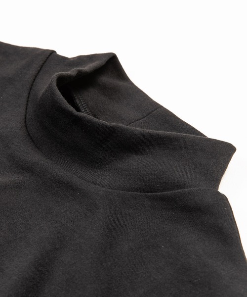 Ressaca(レサーカ)の「スムースハイネック 長袖 カットソー(Tシャツ/カットソー・メンズ・ホワイト/ブラック/ワイン/ベージュ・M/L)」の14枚目の写真