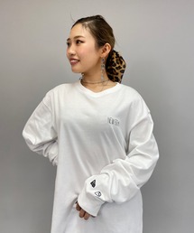 NEW ERA/ニューエラ 高橋愛コラボ ビッグシルエット ワンポイントロンT 12674273