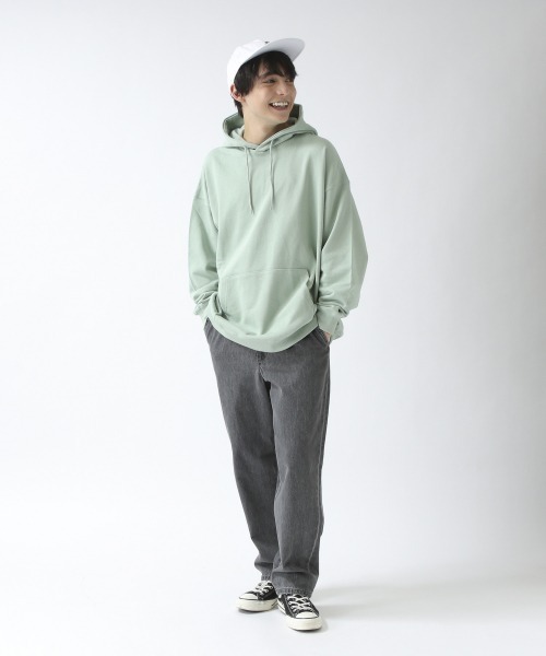 RAGEBLUE(レイジブルー)の「<撥水加工>アクアプロテック裏毛スウェットパーカー/930906(パーカー・メンズ・その他19/パープル/グリーン/オフホワイト・MEDIUM/LARGE)」の10枚目の写真