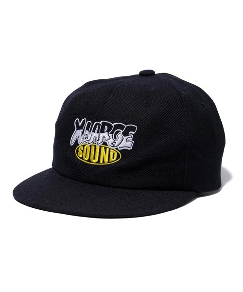 XLARGE（エクストララージ）の「SOUND LOGO 6PANEL CAP（キャップ・メンズ・ブラック/レッド/グリーン・ONE SIZE）」の12枚目の写真