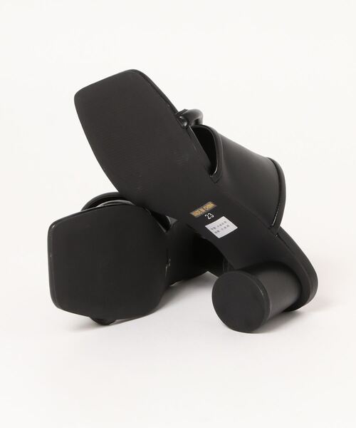 LE VERNIS（ル・ベルニ）の「チューブミュール（サンダル・レディース・ブラック/アイボリー/ブラウン系その他・23/23.5/24/24.5）」の18枚目の写真