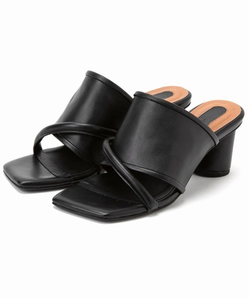 LE VERNIS（ル・ベルニ）の「チューブミュール（サンダル・レディース・ブラック/アイボリー/ブラウン系その他・23/23.5/24/24.5）」の2枚目の写真