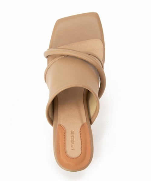 LE VERNIS（ル・ベルニ）の「チューブミュール（サンダル・レディース・ブラック/アイボリー/ブラウン系その他・23/23.5/24/24.5）」の10枚目の写真