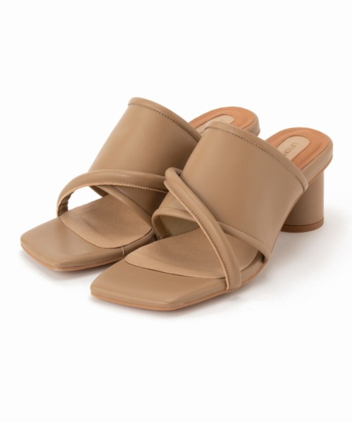 LE VERNIS（ル・ベルニ）の「チューブミュール（サンダル・レディース・ブラック/アイボリー/ブラウン系その他・23/23.5/24/24.5）」の14枚目の写真