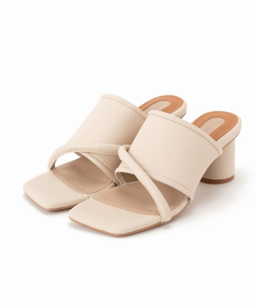 LE VERNIS（ル・ベルニ）の「チューブミュール（サンダル・レディース・ブラック/アイボリー/ブラウン系その他・23/23.5/24/24.5）」の16枚目の写真