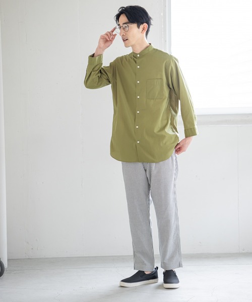 GLOBAL WORK(グローバルワーク)の「HYBRID LINENパンツ/928538(その他パンツ・メンズ・ネイビー/グリーン/スカイブルー/ベージュ/その他1・LARGE/MEDIUM/X-LARGE/SMALL)」の17枚目の写真