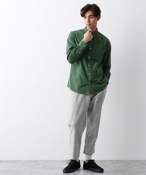 GLOBAL WORK(グローバルワーク)の「HYBRID LINENパンツ/928538(その他パンツ・メンズ・ネイビー/グリーン/スカイブルー/ベージュ/その他1・LARGE/MEDIUM/X-LARGE/SMALL)」の18枚目の写真