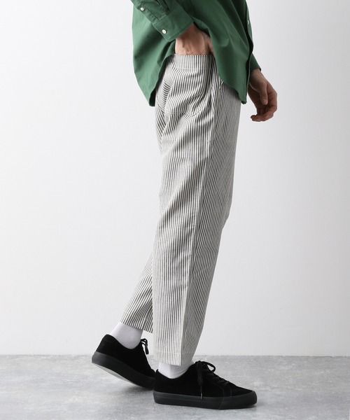 GLOBAL WORK(グローバルワーク)の「HYBRID LINENパンツ/928538(その他パンツ・メンズ・ネイビー/グリーン/スカイブルー/ベージュ/その他1・LARGE/MEDIUM/X-LARGE/SMALL)」の11枚目の写真