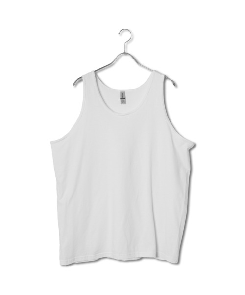GILDAN(ギルダン)の「【GILDAN / ギルダン】USA ウルトラコットン タンクトップ ノースリーブ綿100% 無地タンク G220(タンクトップ・メンズ・グレー/ホワイト/ブラック/ネイビー/ロイヤルブルー/レッド・XL/S/M/L)」の9枚目の写真