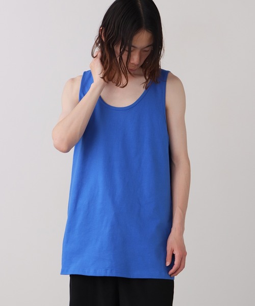 GILDAN(ギルダン)の「【GILDAN / ギルダン】USA ウルトラコットン タンクトップ ノースリーブ綿100% 無地タンク G220(タンクトップ・メンズ・グレー/ホワイト/ブラック/ネイビー/ロイヤルブルー/レッド・XL/S/M/L)」の22枚目の写真