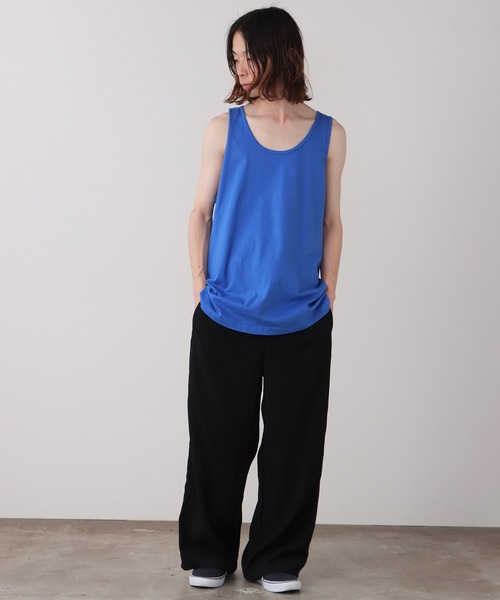 GILDAN(ギルダン)の「【GILDAN / ギルダン】USA ウルトラコットン タンクトップ ノースリーブ綿100% 無地タンク G220(タンクトップ・メンズ・グレー/ホワイト/ブラック/ネイビー/ロイヤルブルー/レッド・XL/S/M/L)」の20枚目の写真