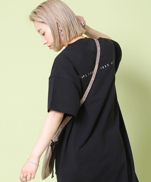 FREAK'S STORE(フリークスストア)の「【WEB限定】KELTY/ケルティ 別注ポケットTワンピース (カットワンピース)(ワンピース・レディース・オリーブ/ホワイト/ブラック/ベージュ/ラベンダー・フリ-)」の2枚目の写真