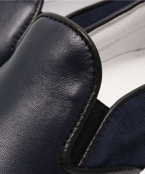 SHIPS for women（シップスフォーウィメン）の「【BAILA10月号掲載】Amb: カーフ×スエード スリッポン（スニーカー・レディース・ネイビー・37/36/35）」の6枚目の写真