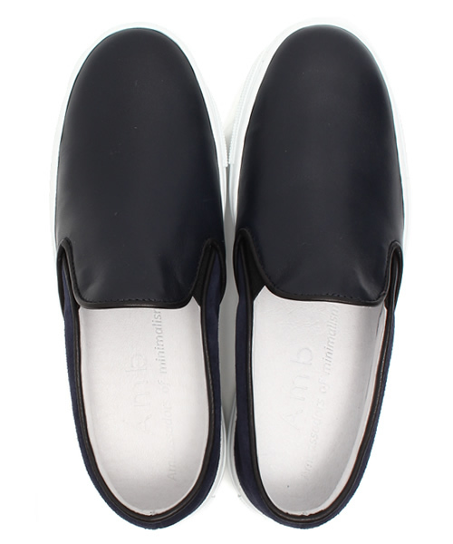 SHIPS for women（シップスフォーウィメン）の「【BAILA10月号掲載】Amb: カーフ×スエード スリッポン（スニーカー・レディース・ネイビー・37/36/35）」の8枚目の写真