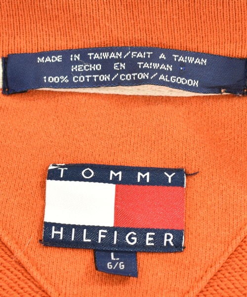 【ヴィンテージ古着】90’s TOMMY HILFIGER/トミーヒルフィガー ロゴ クルーネックスウェット