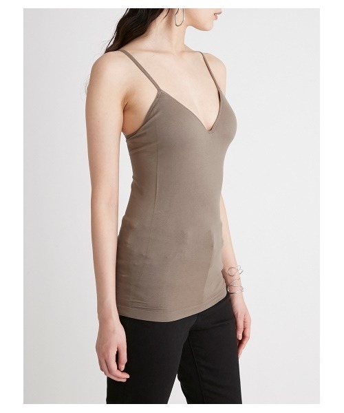 Mila Owen（ミラオーウェン）の「カップインキャミソール（キャミソール・レディース・チャコールグレー/ブラック/ベージュ・FREE）」の7枚目の写真