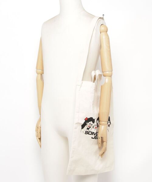 SOMETHING（サムシング）の「SOMETHING/サムシング　キャンバス プリント入り 2WAYトート "TOKYO SOME GIRLS"（トートバッグ・レディース・その他1/その他2・FREE）」の6枚目の写真