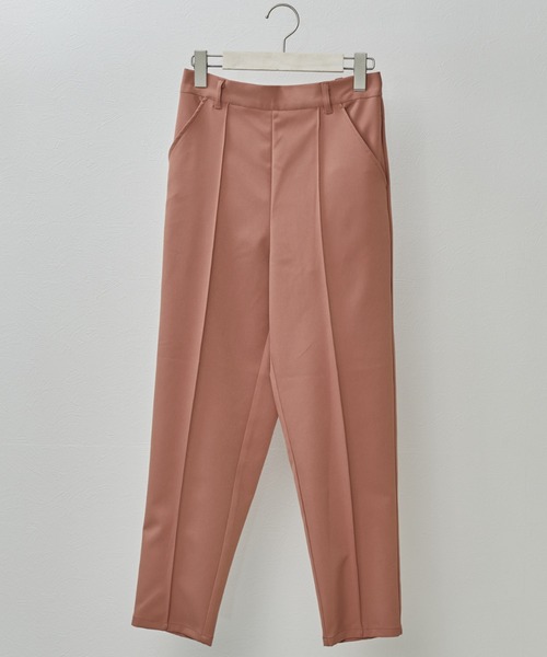 Amourire(アムリール)の「センターラインテーパードPT(その他パンツ・レディース・ベージュ/グレー/サックスブルー/ピンク・M)」の1枚目の写真