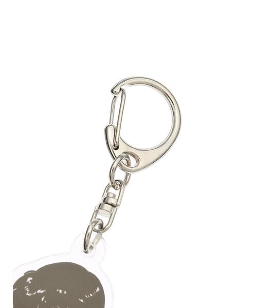 koe（コエ）の「ボブakaえんちゃんキーホルダーB*（キーホルダー・レディース・ホワイト・FREE）」の3枚目の写真