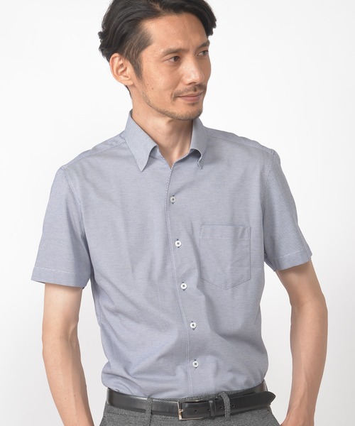 セール ディスノーティス ハイゲージニットワンピースカラー半袖シャツ シャツ ブラウス Crowded Closet クラウデッドクローゼット のファッション通販 Zozotown