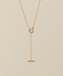 PAS TIERRA パティエラ Briller K10 ダイヤモンドネックレス PAS TIERRA（パティエラ）の「【Briller】K10バケットカット