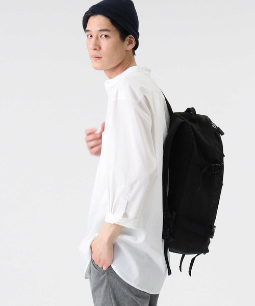 BACK NUMBER（バックナンバー）の「【BACK NUMBER】DRY7分袖バンドカラーシャツ（シャツ/ブラウス・メンズ・ホワイト/サックスブルー/ネイビー・S/M/XL/L）」の8枚目の写真