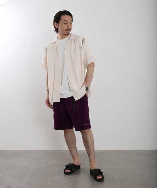 STYLE EYES（スタイルアイズ）の「【STYLE EYES×JOURNAL STANDARD/スタイルアイズ】別注 WITH RIBS SHIRT（シャツ/ブラウス・メンズ・ネイビー/ホワイト系その他・LARGE/X-LARGE）」の8枚目の写真
