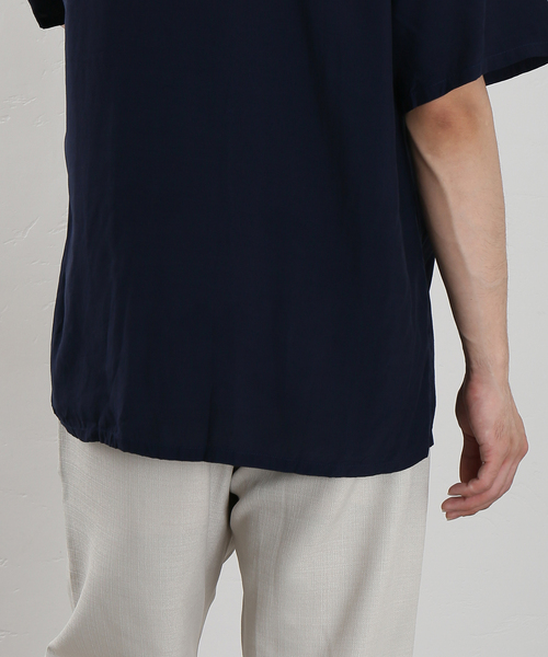 STYLE EYES（スタイルアイズ）の「【STYLE EYES×JOURNAL STANDARD/スタイルアイズ】別注 WITH RIBS SHIRT（シャツ/ブラウス・メンズ・ネイビー/ホワイト系その他・LARGE/X-LARGE）」の17枚目の写真