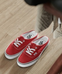 VANS ヴァンズ AUTHENTIC MULE オーセンティックミュール VN0A54F7JV6 RED/T.WHT