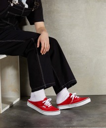 【VANS】バンズ AUTHENTIC MULE オーセンティック VN0A54F7 楽天市場】VANS バンズ スニーカー AUTHENTIC MULE RACING RED