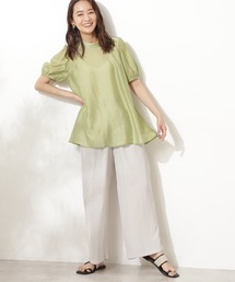 N.（N. Natural Beauty Basic） | ◆パウダーサテンパンツ(その他パンツ)