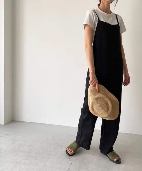 CANAL JEAN（キャナルジーン）の「from Lagoon(フロムラグーン) フラットフォームサンダル（サンダル・レディース・ブラック/ベージュ/ブラウン/オフホワイト/カーキ・38/39/36/37）」の5枚目の写真