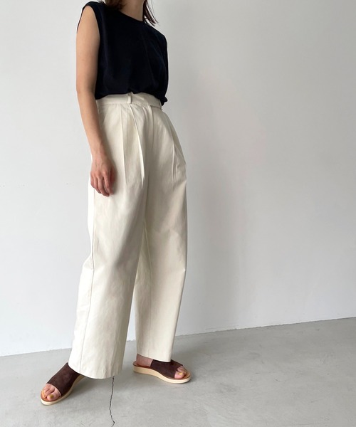 CANAL JEAN（キャナルジーン）の「from Lagoon(フロムラグーン) フラットフォームサンダル（サンダル・レディース・ブラック/ベージュ/ブラウン/オフホワイト/カーキ・38/39/36/37）」の8枚目の写真