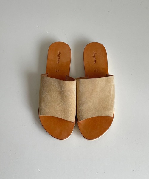 CANAL JEAN（キャナルジーン）の「from Lagoon(フロムラグーン) フラットフォームサンダル（サンダル・レディース・ブラック/ベージュ/ブラウン/オフホワイト/カーキ・38/39/36/37）」の14枚目の写真