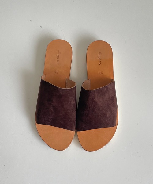 CANAL JEAN（キャナルジーン）の「from Lagoon(フロムラグーン) フラットフォームサンダル（サンダル・レディース・ブラック/ベージュ/ブラウン/オフホワイト/カーキ・38/39/36/37）」の15枚目の写真